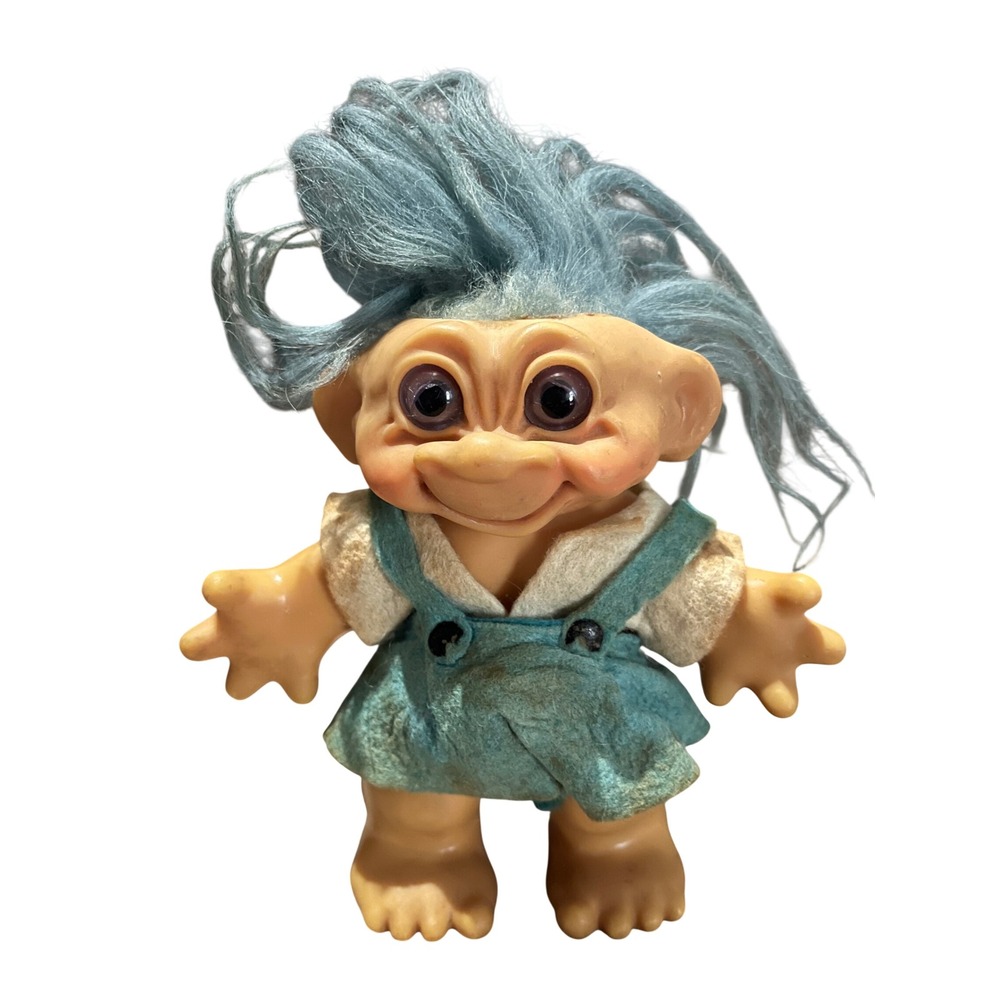 1960's Thomas Dam Girl Troll Figure Savings Bank Coin Bank Denmark